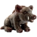 Peluche Sanglier Couché - 35 cm Anima